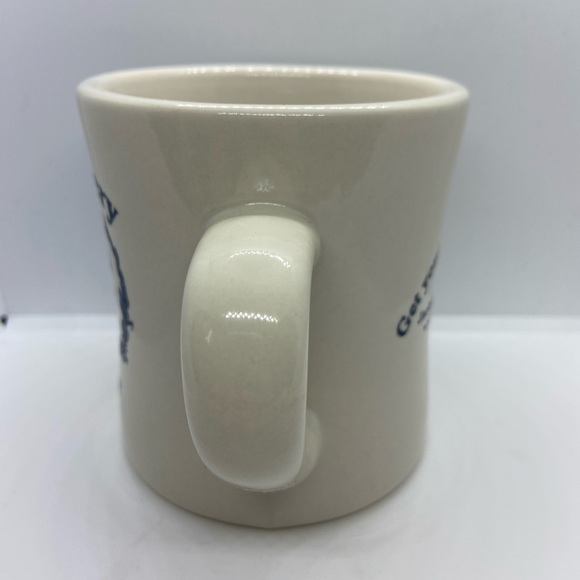 Vintage Restaurant Ware Chunky Mug Bunnery Bakery Diner Cup Jackson Hole Buns - Picture 2 of 6